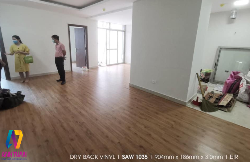 Sàn Nhựa Dán Keo SAW1035, Sàn Nhựa Dán Keo