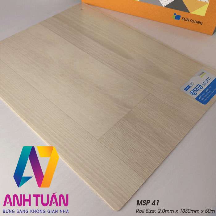 Sàn Nhựa Cuộn MSP41, Sàn Nhựa Cuộn MSP41